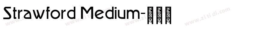 Strawford Medium字体转换